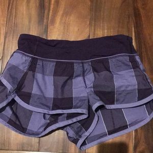 Lulu lemon size 2 speed short